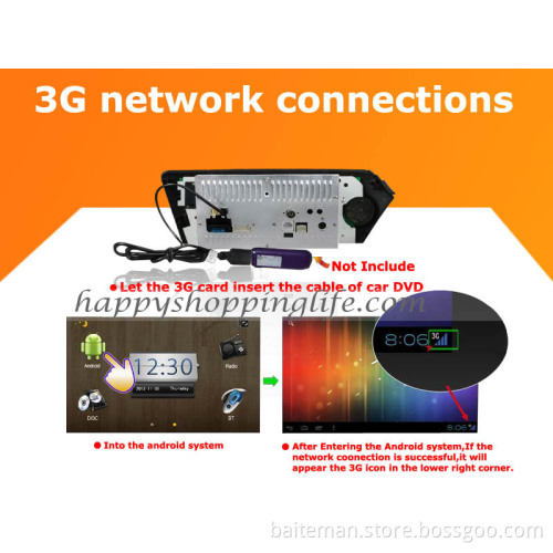 Android Car DVD Player GPS Navigation Wifi 3G for Kia RIO 2011 2012 Bluetooth Touch Screen
